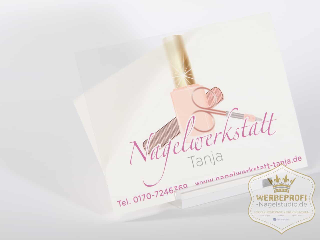 Visitenkarte Nagelstudio