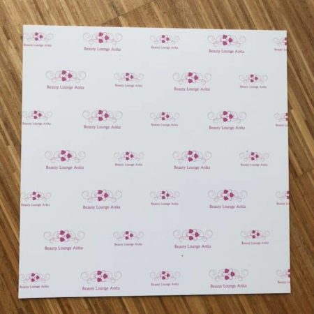 Logo-Fotoplatte - ideal für deine Nagelbilder oder Produktfotos / freie Farbwahl mit DEINEM LOGO – Bild 5