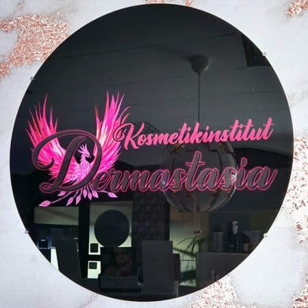 Glamouröses Acrylschild / Wandschild / Wandlogo bis zu 1,50m rund – Bild 12