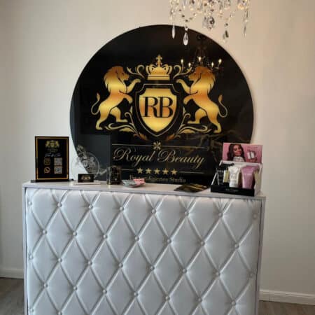 Glamouröses Acrylschild / Wandschild / Wandlogo bis zu 1,50m rund – Bild 15