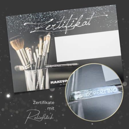 Exklusives Zertifikat / Schulungsurkunde mit Lackdetails / Klarlack – Bild 7