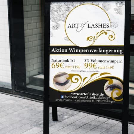 Plakat / Kundenstopper - DINA1 Plakat HOCHGLANZ - im Wunschdesign – Bild 6