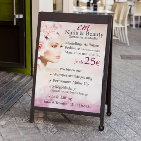 Plakat / Kundenstopper - DINA1 Plakat HOCHGLANZ - im Wunschdesign – Bild 5