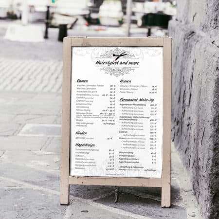 Plakat / Kundenstopper - DINA1 Plakat HOCHGLANZ - im Wunschdesign – Bild 4