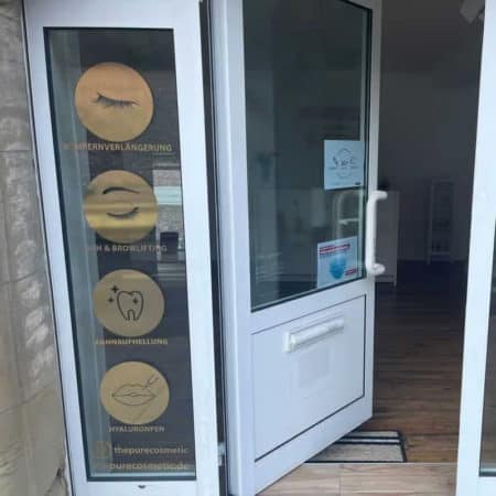 Fensteraufkleber / Icons / Schaufensterbeschriftung / Leistungen / gold & silber – Bild 9