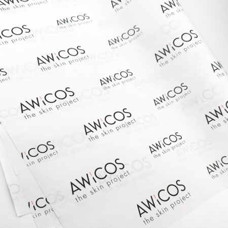 Seidenpapier / Packpapier / Geschenkpapier - Bogen 50x70 - mit deinem Logo – Bild 4