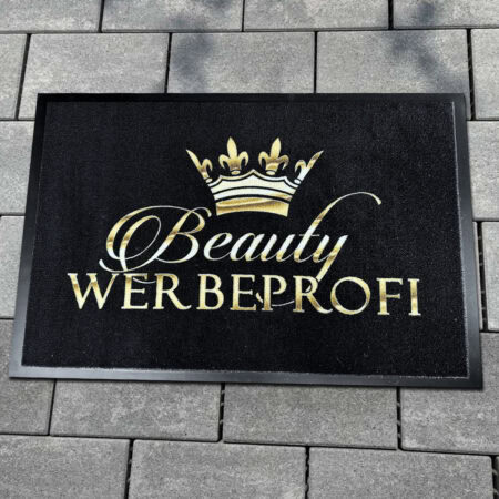 Exklusive Logo-Fußmatte / Fussmatte / Teppich / Logoteppich / Logomatte – Bild 2